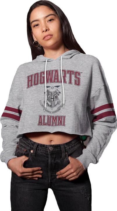 Immagine prodotto Felpa con cappuccio corta Hogwarts (L)