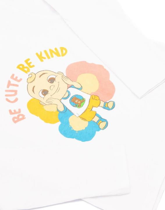 Immagine prodotto Cocomelon Maglietta a maniche lunghe Be Cute Be Kind delle ragazze (92)