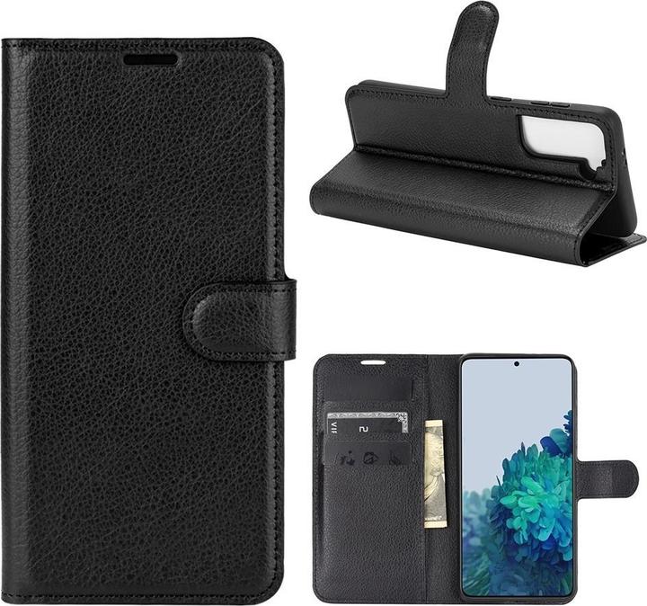 Image du produit Cover-Discount Galaxy S21 - Housse en cuir noir (Samsung Galaxy S21)