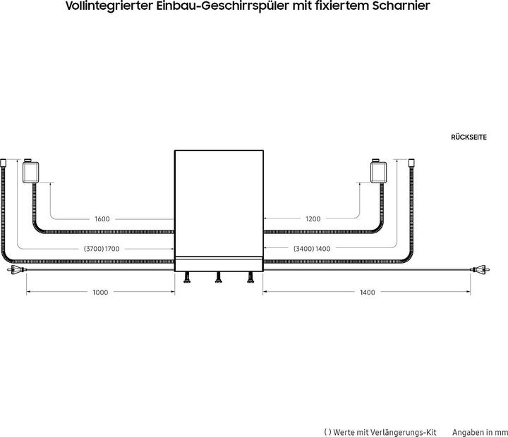 Produktbild Samsung DW60BG750B00ET