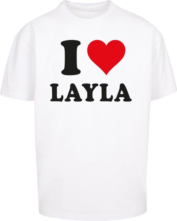 Merchcode I Love Layla Oversize Tee - 111637 (M)
