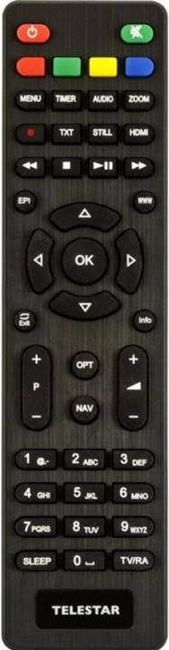 Actual product image Telestar Original FB digiHD TS3, TS4, TS5, TS6, DIGISTAR T2 IR, TT5 IR and many more (Device-specific remote control, Infrared)