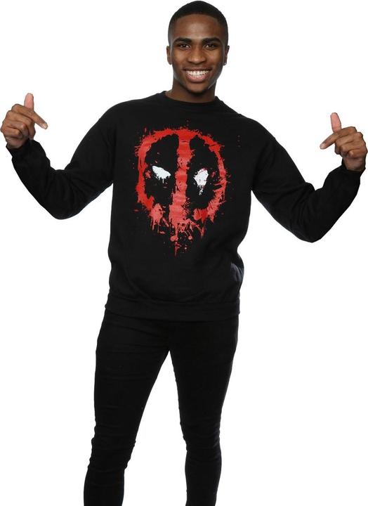 Produktbild Deadpool Splat Face Sweatshirt (L)