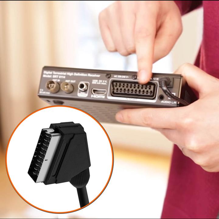 Actual product image LinQ VGA / Peritel video cable (0.18 m)