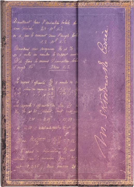 Image du produit Paperblanks Carnet de notes Marie Curie 13 x 18 cm, Ligné (13 x 18 cm, À rayures, Couverture rigide)