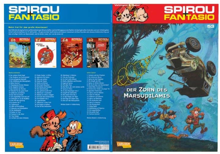 Immagine prodotto Der Zorn des MarsupiLamis (Tedesco, Fabien Vehlmann, 2016)