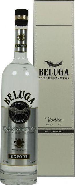 Actual product image Beluga Vodka Noble Russian Vodka EXPORT with case (1 x 300 cl)