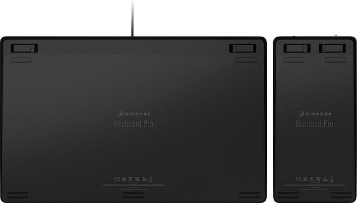 Produktbild 3Dconnexion Keyboard Pro with Numpad (Eng. Int., Kabelgebunden, Kabellos)