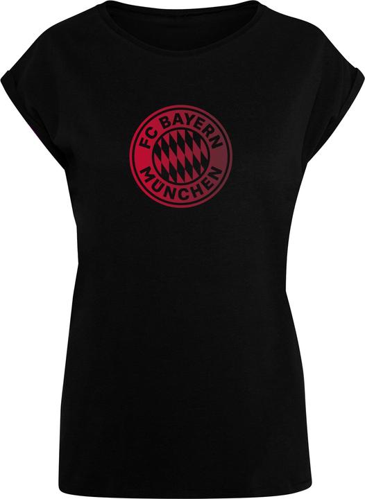 Actual product image FC Bayern München Ladies Logo GR Extended Shoulder Tee - 115579 (M)