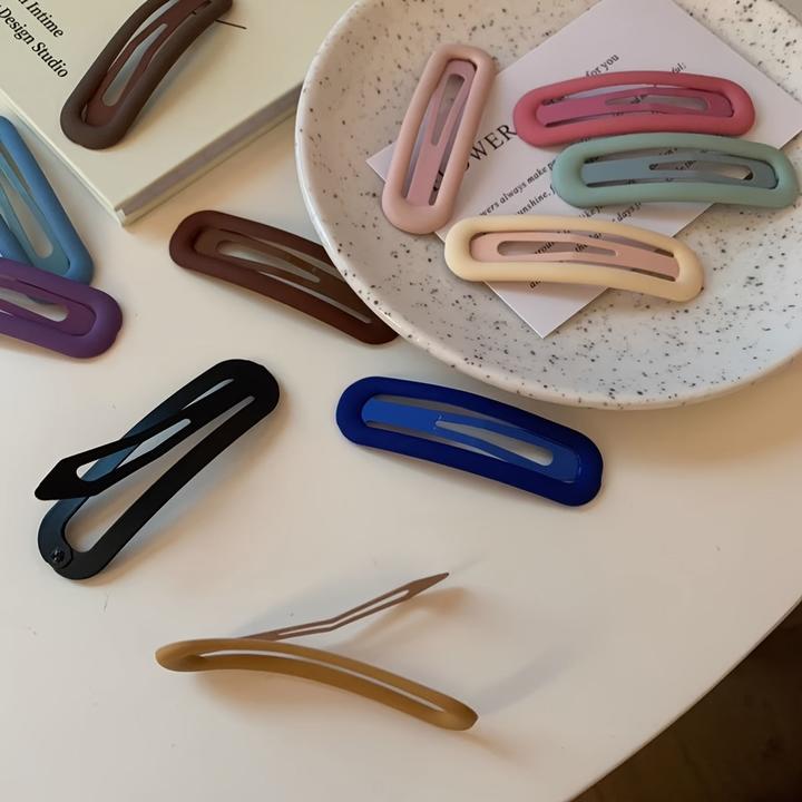 Image du produit Activity Board 20 pièces/clips de couleur aléatoire, reflets mats à l'huile, clips à cheveux mignons et cool, y (20 pcs)
