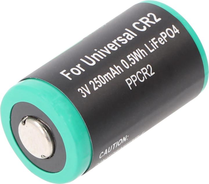 Produktbild AccuCell Akku CR2, CR-2 (1 Stk., CR2, 250 mAh)