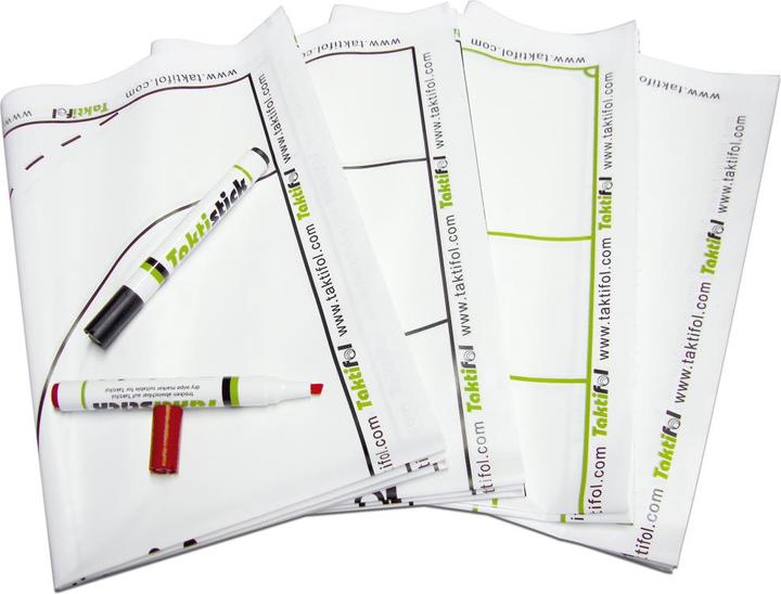 Produktbild Taktifol ® Selbsthaftende Taktiktafel - Schulsport Set