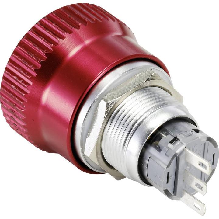 Produktbild Tru Components NOT-AUS-Schalter rastend 19 mm Aluminium