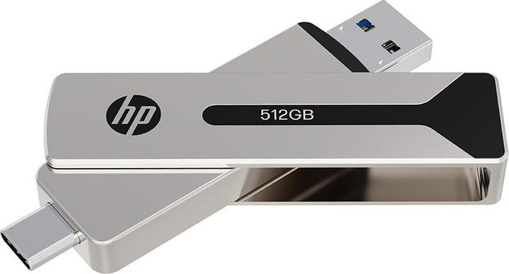 Immagine prodotto PNY Chiavetta USB 512GB HP a stato solido OTG Tipo-C 911 Pro (512 GB, USB-C)
