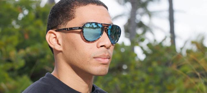 Immagine prodotto Tifosi Sonnenbrille SELCA Black Tortoise M-L Sky Blue Mirror