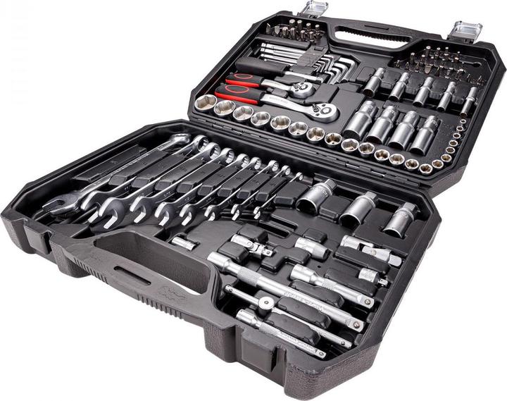 Image du produit Dema Zoll Ratschenkasten Knarrenkasten Nusskasten Steckschlüssel Ratsche Set 92-tlg.