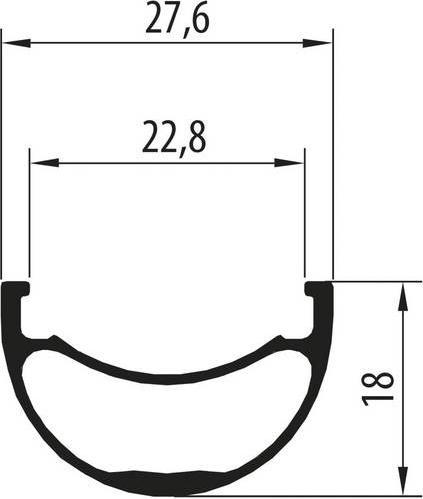 Actual product image Novatec Alpine Disc wheelset 29"10s (Wheelset, 29")