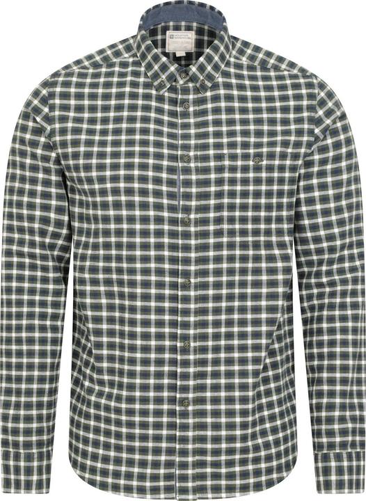 Immagine prodotto Mountain Warehouse Camicia organica Driftwood da uomo a quadri (XS)