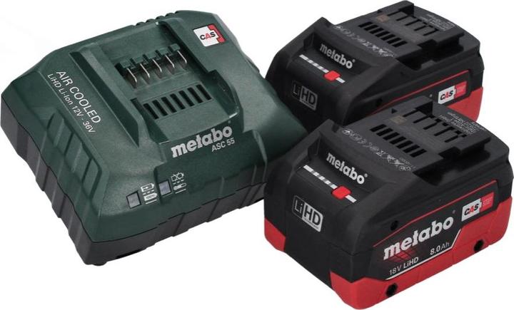 Produktbild Metabo RTD 18 LTX BL 30 Akku Rasentrimmer 18 V 30 cm Brushless + 2x Akku 8,0 Ah + Ladegerät