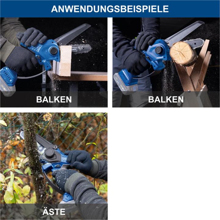 Actual product image Scheppach BC-PS150-X (Battery chain saw)