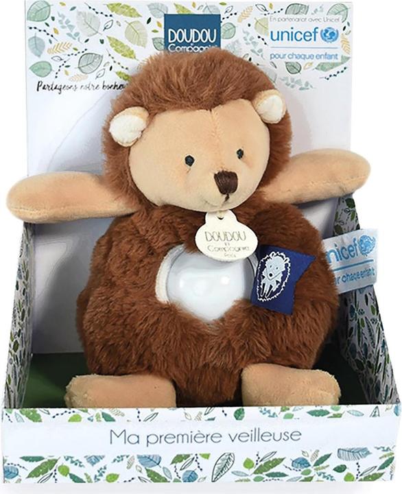 Doudou et Compagnie Unicef Igel Nachtlicht 15cm