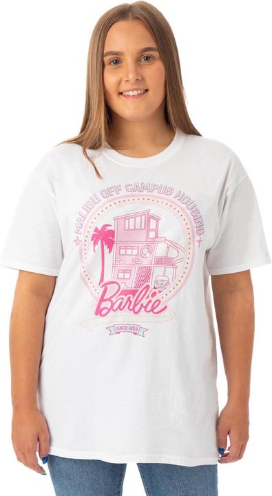 Immagine prodotto Barbie Malibu Off Campus Housing Maglietta Maniche Corte Donna (M)