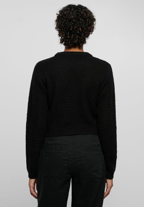 Actual product image Urban Classics Ladies Short Waffle Sweater (5XL)