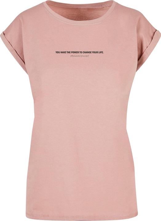 Actual product image Merchcode Ladies WD - Believe In Yourself Extended Shoulder Tee - 116669 (L)