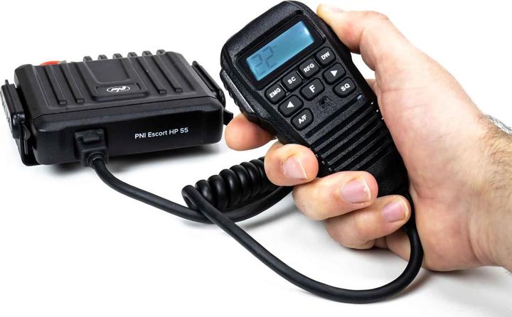 Actual product image PNI CB radio Escort HP 55 ASQ, multinorm, RF Gain, ASQ, adjustable SQ, cigarette lighter adapter
