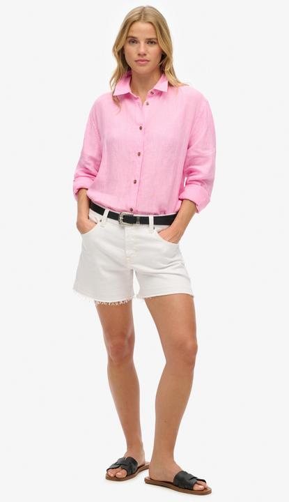 Immagine prodotto Superdry Lässiges Hemd aus Leinen im Boyfriend-Stil (12)