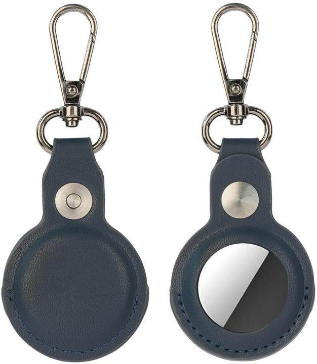 Produktbild 4smarts Kunstleder Case Set Premium für AirTags 4 Stück braun, orange, blau, schwarz