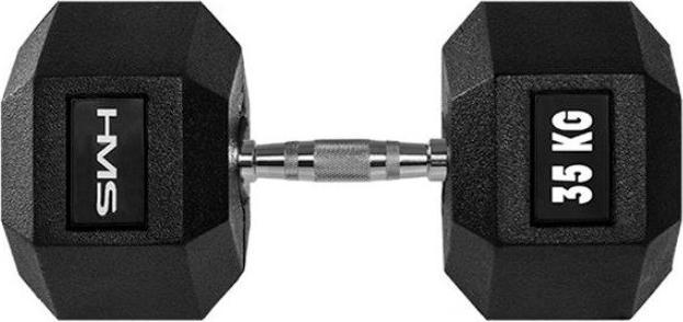 Actual product image HMS Dumbbell 35 kg HEX-PRO 35 (1 x 35 kg)