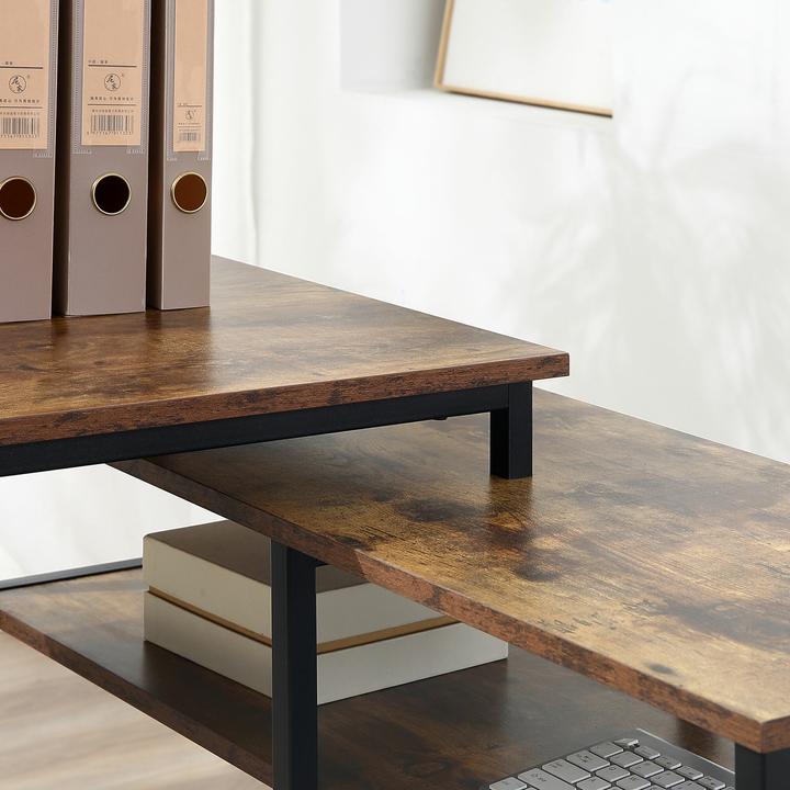 Produktbild Homcom Schreibtisch (135 x 90 x 79 cm)
