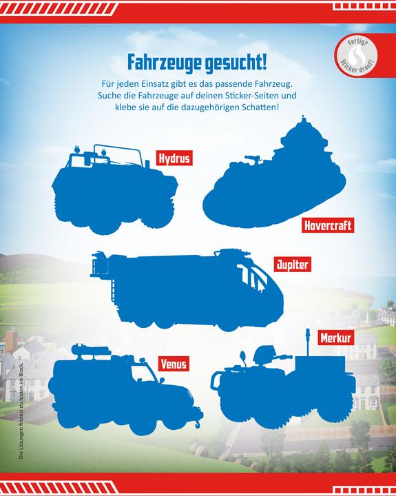 Image du produit Panini Sam le Pompier : 1001 autocollants : Stickers - Enigmes - Coloriage