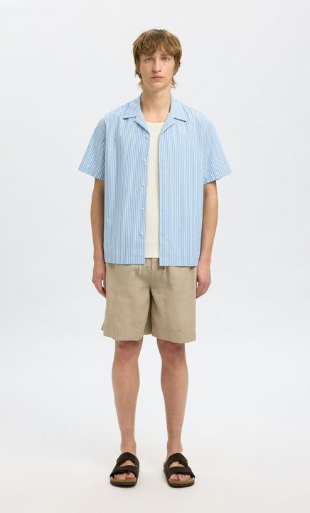 Actual product image Selected Homme Loose Fit Shorts aus Leinengemisch (S)