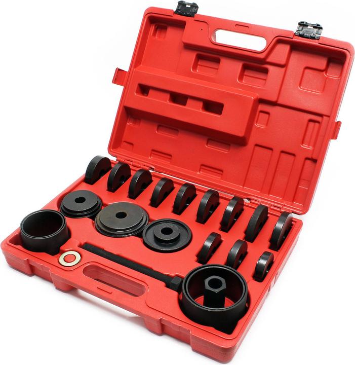 Produktbild Wiltec Radlager Werkzeug Satz 24tlg 55-88 mm Radlagerabzieher Vorderradlager Box