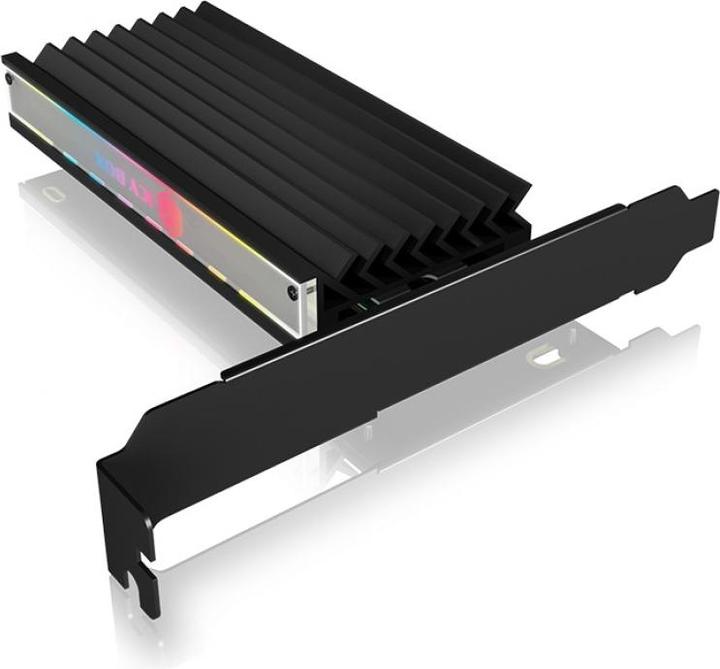 Produktbild Icy Box ARGB PCIe IcyBox Erweiterungskarte für eine M.2 NVMe SSD