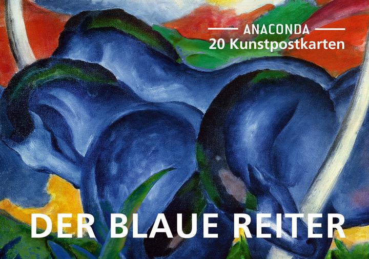 Produktbild Postkarten-Set Der blaue Reiter (20 Stk.)