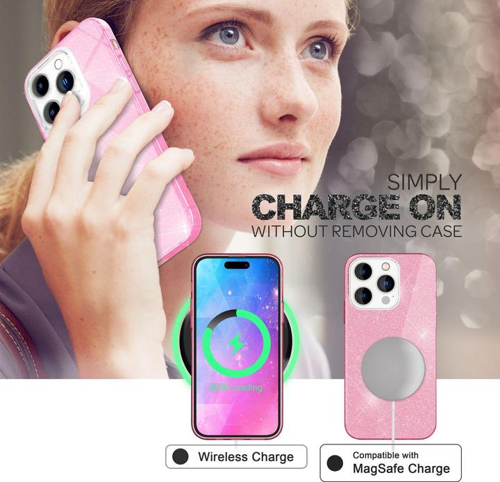 Image du produit Nalia Étui à paillettes (Apple iPhone 14 Pro)