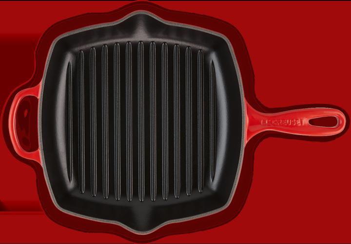 Actual product image Le Creuset Signature (26 cm, Grill pan, Cast iron)