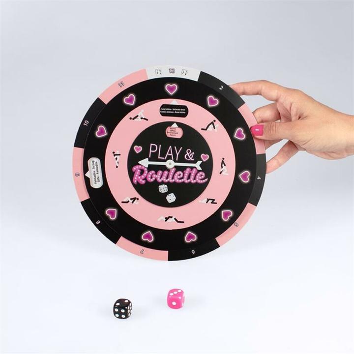 Produktbild Secret play SECRETPLAY PLAY & ROULETTE - W?RFEL- & ROULETTESPIEL (ES/PT/EN/FR) (Würfelspiel, Portugiesisch, Englisch, Französisch, Niederländisch, Spanisch, Deutsch)