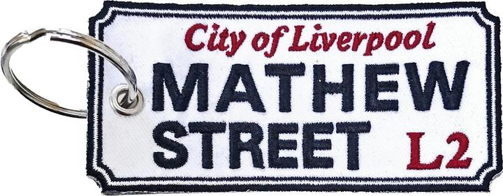 Generic Mathew Street Liverpool Schild Strassenschild Schlüsselanhänger