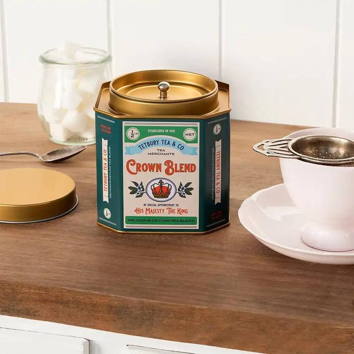 Produktbild Rex London teedose aus metall crown blend