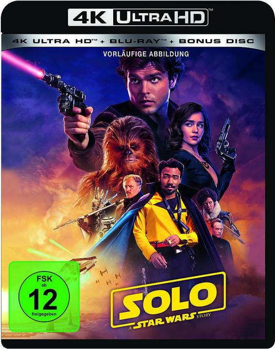 Produktbild Disney Interactive Studios Solo - A Star Wars Story (4k Blu-ray, 2018, Deutsch)