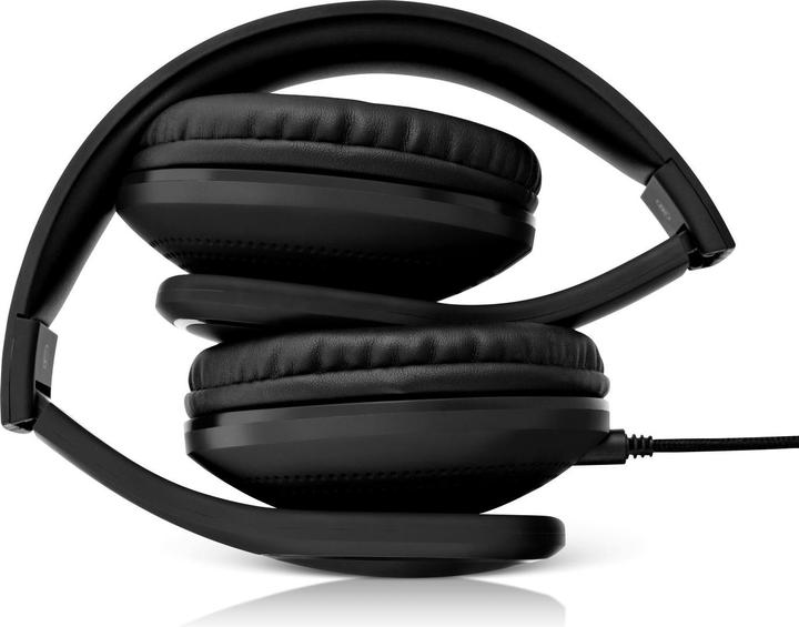 Actual product image V7 OVEREAR HEADSET W/ MIC 3.5 BLK (ANC, Cable)
