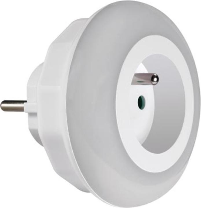 Immagine prodotto Perel Luce Notturna A LED Con Presa - Contatto Di Protezione (Sistema Francese)