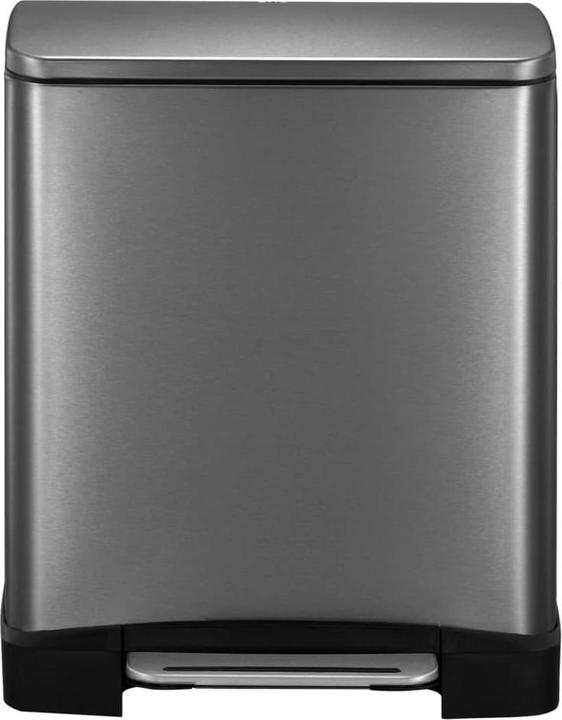 Image du produit EKO Système de tri des déchets E-Cube Recycling 28 plus 18 L noir avec pédale extra-large (46 l)
