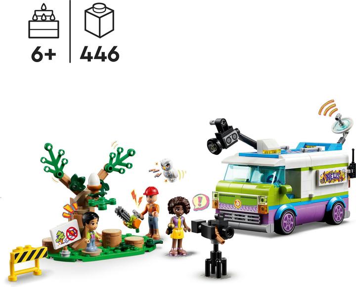 Produktbild LEGO Nachrichtenwagen (41749, LEGO Friends)