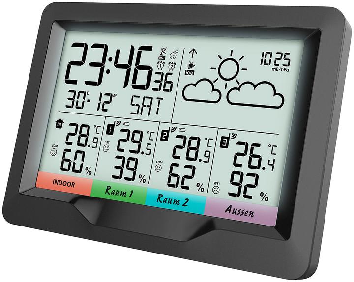 Image du produit Infactory Station météo sans fil avec 3 capteurs sans fil