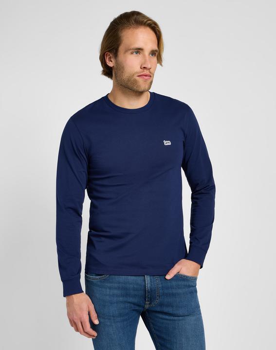 Lee Langarmshirt Longsleeves Patch Logo Tee